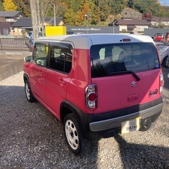 【岐阜】H29 ハスラー G 検8年7月 レーダーブレーキ Sエネチャージ ナビ ワンオーナーの画像