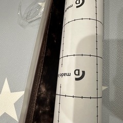 チンチラ　生地　糊付きの画像