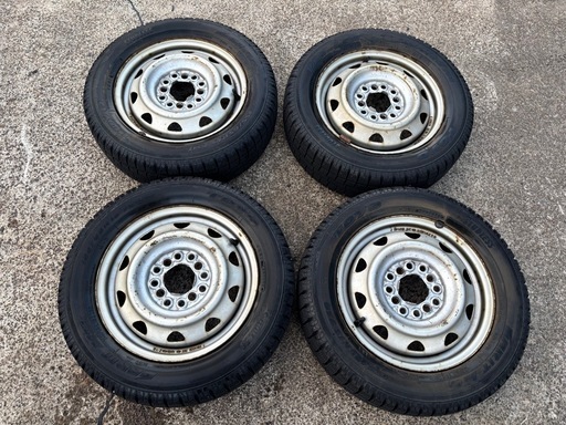 軽自動車155/65R13 スタッドレスタイヤ ホイール付4本セット 冬用