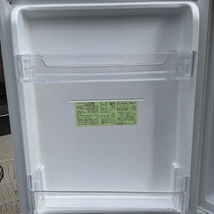 【RKGRE-602】特価！シャープ/152L 2ドア冷凍冷蔵庫/どっちもドア/SJ-D15G-W/中古品/2021年製/店頭引取推奨商品/弊社近隣配達も可の画像