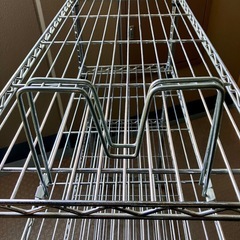 【29日引き取り希望】アルミラック(スチールラック、メタルラック)の画像