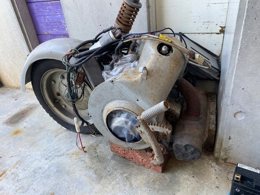 富士重工ラビットs301 A実動エンジン