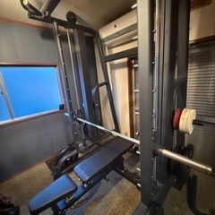 スミスマシン　プレート100kg付属の画像