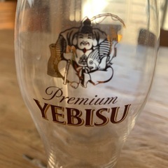 エビスビールグラス2個の画像