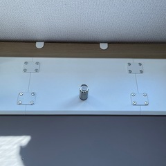 モニター台　ホワイト　幅100センチの画像