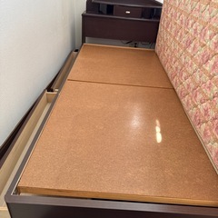 シングルロングフランスベッドの画像