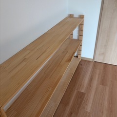 手作り棚の画像