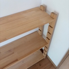 手作り棚の画像