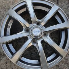 中古アルミホイール　社外　ZACK JP-110　14×4.5J　100　4H　+45　4本セット1台分　軽自動車に！の画像