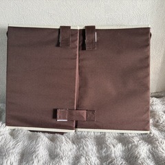 どこでも自習室 ブラウン リビング学習の画像