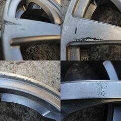 中古アルミホイール　社外　ZACK JP-110　14×4.5J　100　4H　+45　4本セット1台分　軽自動車に！の画像