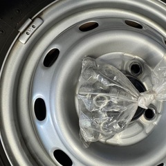 軽バン用タイヤとホイール4本セット 145R12の画像