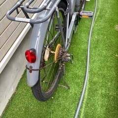 自転車と空気入れセットの画像