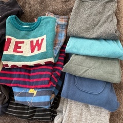 秋冬服まとめ売り　男の子　120の画像