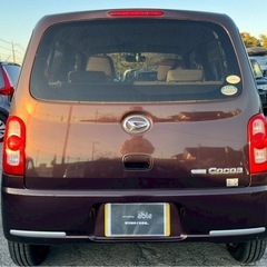 【支払総額10.8万円】h23年式ミラココア車検付き即日納車ok7万キロ機関良好 記録簿あり！修復歴無し不具合無し！可愛い軽自動車♩の画像