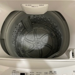 【受け渡し者様決定】【2021年式】IRIS OHYAMA洗濯機 6.0kg の画像