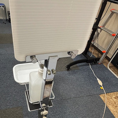 【足踏み式 消毒液スタンド】業務用／ペダル式アルコールディスペンサーの画像