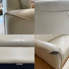 【売約済】2人掛けソファ　ニトリ の画像