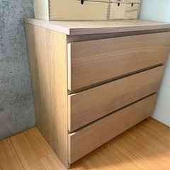 【お値下げしました】IKEA MALM チェストの画像