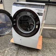 【美品】HITACHI 日立 BD-SX110FL ドラム式 洗濯乾燥機 2021年製 ビックドラム 洗剤自動投入　洗濯 11kg 乾燥 6kgの画像
