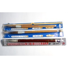 書道用筆 3本　書道筆の画像