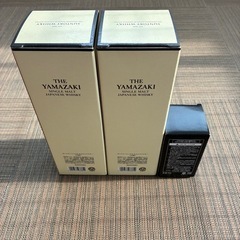 未開封　山崎 NA　ノンエイジ　ウイスキー　箱付き　2本　テイスティンググラスつきの画像