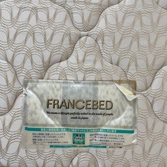 【お問い合わせ中】セミダブルベッドお取引日時11月25日15時以降or27日の画像