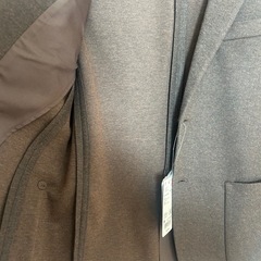 ユニクロ　コンフォートジャケット　ウールライク　ダークブラウン　新品タグ付きの画像