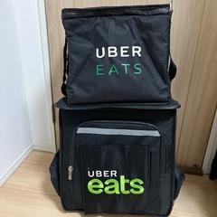 ウーバーイーツ配達員バッグの画像