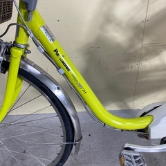 195丁寧に整備済　パナソニック電動アシスト自転車26インチ　中古車の画像