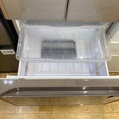 ⭐️大容量⭐️2017年製 HITACHI 401L冷蔵庫 R-S400G 真空チルド 自動製氷 スリムタイプ No.7715 KEの画像