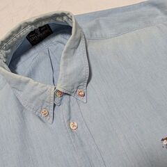 ▼LEVI STRAUSS ダンガリーシャツ（ブルー）▼古着の画像