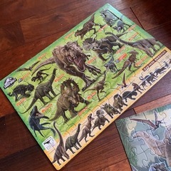 恐竜パズル　2つセットの画像