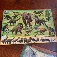 恐竜パズル　2つセットの画像