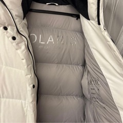 韓国★ロングダウンジャケット★ベンチコート★ホワイト★S★TOPTENの画像