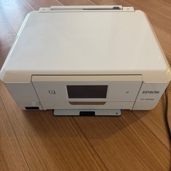 【受付終了】【無料】EPSON EP-808AW ホワイト インクジェットプリンター 80インク付きインク詰まり エプソン の画像