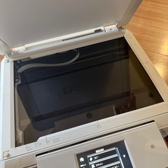 【受付終了】【無料】EPSON EP-808AW ホワイト インクジェットプリンター 80インク付きインク詰まり エプソン の画像