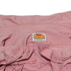 ▼Levi’ｓ　WHITE LEV'S　シャツ（レッド）▼古着の画像