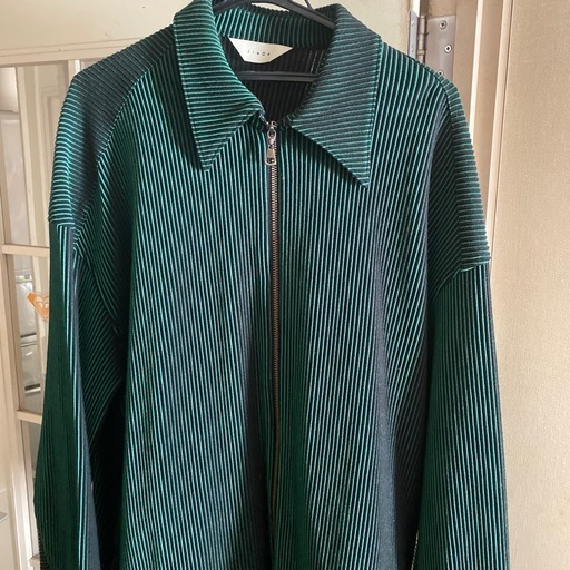 jieda RIPPLE OVER ZIP JACKET 特殊素材