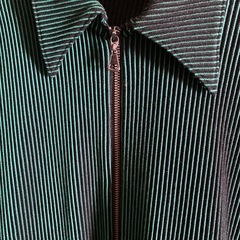 jieda RIPPLE OVER ZIP JACKET 特殊素材の画像