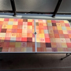 コールマン　折りたたみテーブルの画像