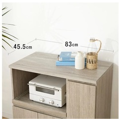 ロウヤ　レンジ台　キッチンワゴンの画像