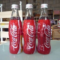 未開封 Coca-Cola 250ml 2008年北京オリンピック小瓶×3本セット コカ・コーラ オブジェ コレクション 札幌市東区 新道東店の画像