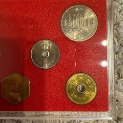 昭和62年貨幣セット  まとめ売りの画像