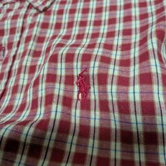 ▼Ralph Lauren　チェック柄長袖シャツ▼古着の画像