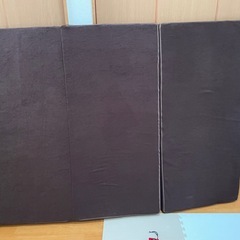 ダブルサイズ　マットレス　ブラウンの画像