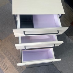 ワゴン 机 収納の画像