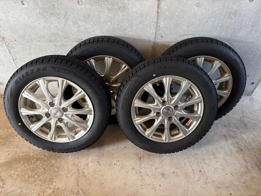 【購入者決定】NBOX等軽自動車用スタッドレスタイヤ4 本セット