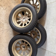 【購入者決定】NBOX等軽自動車用スタッドレスタイヤ4 本セットの画像