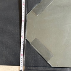 90cm水槽用　ガラス蓋2枚の画像